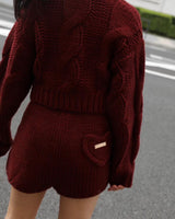 HTH CABLE KNIT TOPS