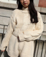 HTH CABLE KNIT TOPS