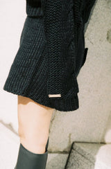 HTH cable knit short pants