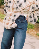 HTH 프론트 포켓 데님 바지