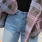 HTH 프론트 포켓 데님 바지