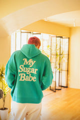 MSB針織徽標連帽衫