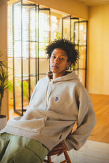 MSB針織徽標連帽衫