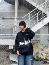 Radio wave knit polo