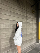 心臟徽標連帽衫