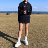 心臟徽標連帽衫