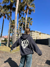 心臟徽標連帽衫