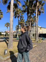 心臟徽標連帽衫