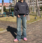 心臟徽標連帽衫