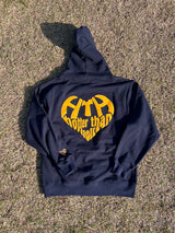 心臟徽標連帽衫