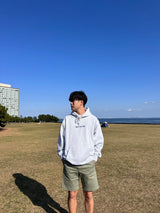 心臟徽標連帽衫