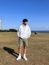 心臟徽標連帽衫