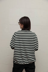 뿌리 덮개 국경 니트 폴로