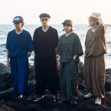 Tolomile loose front pocket shirt【AZR-BL-0001-037】