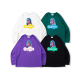 Bubble Girl Logo LS TEE