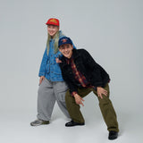 military denim jacket 【AZR-BL-0001-055】