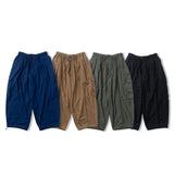 Tromi Loose Double Pocket Balloon Cargo Pants【AZR-BL-0001-040】