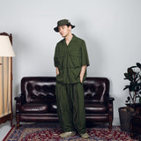 Wide Zip Balloon Nylon Pants【AZR-BL-0001-010】