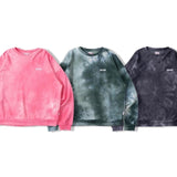 Tie dye pattern damage sweat