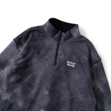 student apathy reversible half zip sweat 【SA0172】