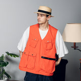 Military like apron vest 【AZR-BL-0001-018】