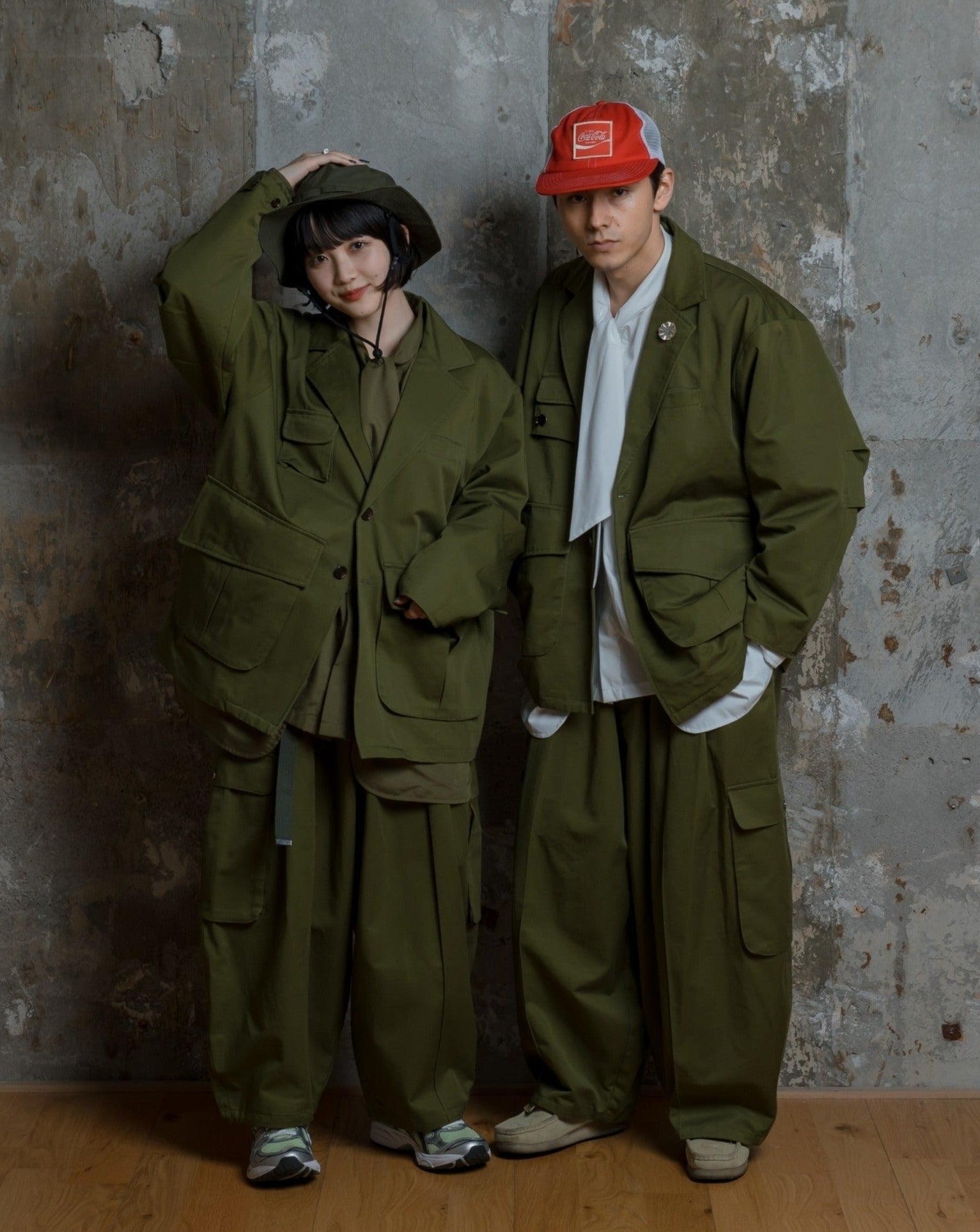 Military Louise jacket setup[AZR-bl-0001-07] – YZ