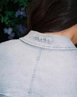 Original denim casual dress 【HT0165】