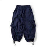 군용 드로우 코드 스노우 카고 바지