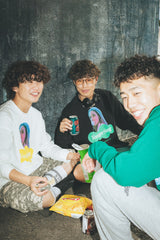 Bubble Girl Logo LS TEE