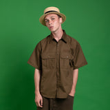 BALLSY military-like work shirt 【AZR-BL-0001-057】