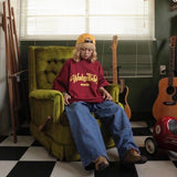 搖動男孩針跡牛仔褲