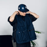 Military like apron vest 【AZR-BL-0001-018】