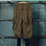 Military Drawcord Tuck Cargo Pants 【AZRーblー0001ー01 】