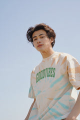 Tiedye Goodvibes大學徽標T卹