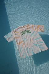 Tiedye Goodvibes大學徽標T卹