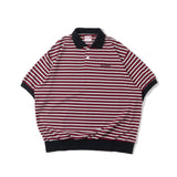 뿌리 덮개 국경 니트 폴로