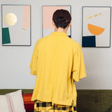 Wide loose kanoko polo shirt 【AZR-BALLSY-22SS-AC】