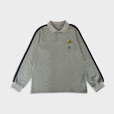 MSB補丁花線polo襯衫