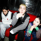 student apathy heart logo knit vest 【SA0186】