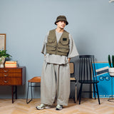 Military fishing short length vest【AZR-BL-0001-033】