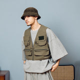 Military fishing short length vest【AZR-BL-0001-033】