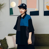 Patchwork military shirt【AZR-BL-0001-019】