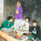 Bubble Girl Logo LS TEE