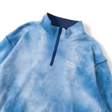 student apathy reversible half zip sweat 【SA0172】