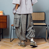 Wide balloon summer cargo pants【AZR-BL-0001-026】