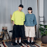 Military snake pattern faux leather shorts 【AZR-BL-0001-013】