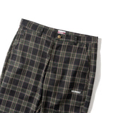 Color Checkered Flare Pants