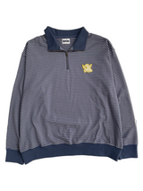 9090條紋長polo襯衫