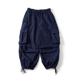 군용 드로우 코드 스노우 카고 바지