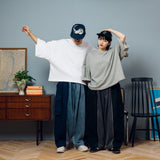 Docking balloon denim cargo pants【AZR-BL-0001-031】